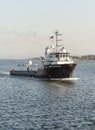 Surveying ship Gerry Bordelon nearing New Bedford