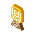 surveying tools mining isometric icon vector illustration