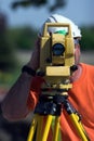 Surveyor Royalty Free Stock Photo