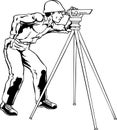 Surveyor Vector Illustration