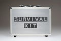 Survival kit BOX Royalty Free Stock Photo