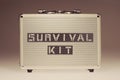 Survival kit case Royalty Free Stock Photo