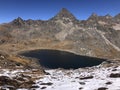 Surya Kunda, Himalayan range`s lake Royalty Free Stock Photo