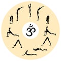 Surya Namaskar set, Salutation the Sun