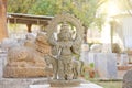 Surya Stone lies in the open-air museum in Hampi, India. Stone s