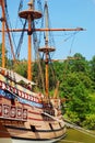 The Susan Constant, Jamestown, Virginia Royalty Free Stock Photo