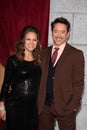 Susan Downey, Robert Downey Jr Royalty Free Stock Photo