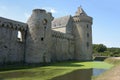 Suscinio castle in Morbihan in France