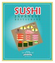 Simple Japanese Style Traditional Style Sushi Restauran