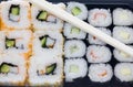 Still life of the sushi Royalty Free Stock Photo