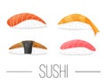 Sushi asian food