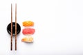 Sushi assorted set Royalty Free Stock Photo