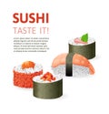 Sushi background