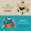 Sushi Banner Set