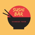 Sushi bar icon.