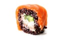 Sushi with black rice Royalty Free Stock Photo