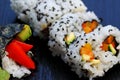 Sushi California Roll Royalty Free Stock Photo