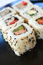 Sushi California Rolls Royalty Free Stock Photo