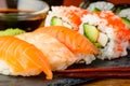 Sushi closeup Royalty Free Stock Photo