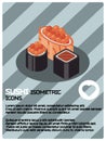 Sushi color isomeric poster