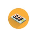 sushi flat icon