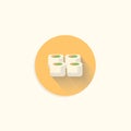 Sushi flat icon