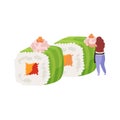 Sushi Flat Icon