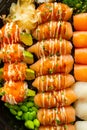 Sushi food art Royalty Free Stock Photo