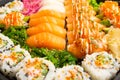 Sushi food art Royalty Free Stock Photo