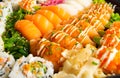 Sushi food art Royalty Free Stock Photo