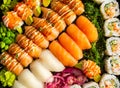 Sushi food art Royalty Free Stock Photo