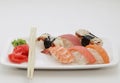 Sushi. good japanese food. Royalty Free Stock Photo