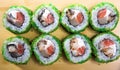 Sushi isolated Royalty Free Stock Photo