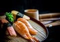 Sushi japanese food delicous background