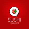 Sushi logo Royalty Free Stock Photo