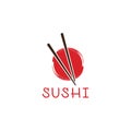 Sushi logo template