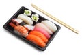 Sushi lunch box Royalty Free Stock Photo