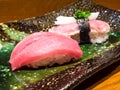 Sushi is luxury Japanese food Royalty Free Stock Photo