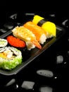 Sushi plate Royalty Free Stock Photo