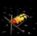 Sushi plate Royalty Free Stock Photo