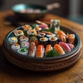 Ocean\'s Bounty Sushi Platter.