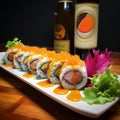 Vibrant Sushi And Wine Pairing: A Rollerwave Of Flavors
