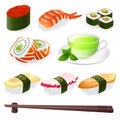 Sushi Roll Royalty Free Stock Photo
