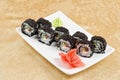 Tuna sushi roll