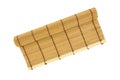 Sushi rolling roller bamboo material mat maker white ba Royalty Free Stock Photo