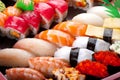 Sushi and rolls Royalty Free Stock Photo