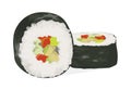 Sushi rolls set. Royalty Free Stock Photo