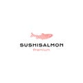 Sushi Salmon logo design