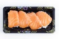 Sushi Salmon (Nigiri) Royalty Free Stock Photo