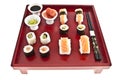 Sushi,sashimi,Maki Japanese cuisine. Royalty Free Stock Photo